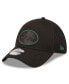 Фото #1 товара Men's Black New York Jets Team Neo 39Thirty Flex Hat