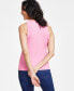 ფოტო #4 პროდუქტის Women's Ribbed Crewneck Tank, Created for Macy's