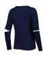 ფოტო #4 პროდუქტის Women's Navy Milwaukee Brewers Formation Long Sleeve T-shirt