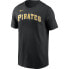 Фото #1 товара NIKE MLB Pittsburgh Pirates Wordmark short sleeve T-shirt