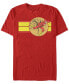 Фото #1 товара DC Men's The Flash Circle Speed Short Sleeve T-Shirt