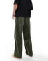 Фото #2 товара ASOS DESIGN super baggy fit corduroy trouser in khaki