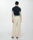 ფოტო #3 პროდუქტის Women's Wideleg Pleated Pants