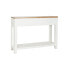 Вспомогательный стол DKD Home Decor Белый Коричневый древесина акации Древесина манго 110 x 30 x 80 cm