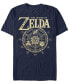 Nintendo Men's Legend of Zelda Magic Circle Vector Short Sleeve T-Shirt Синий, L - фото #1