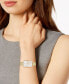 ფოტო #2 პროდუქტის Women's Gold-Tone Mesh Bracelet Watch 23mm Gift Set