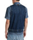 ფოტო #2 პროდუქტის Men's Straight-Fit Denim Vest