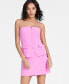 ფოტო #1 პროდუქტის Women's Strapless Button-Front Top, Created for Macy's