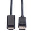 Фото #4 товара VALUE DisplayPort Cable - DP - UHDTV - M/M - 7.5 m - 7.5 m - DisplayPort - Male - Male - Straight - Straight
