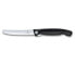 Фото #8 товара Нож кухонный складной Victorinox SwissClassic 6.7833.FB - Нержавеющая сталь - Полипропилен (ПП) - Черный - 11 см - 130 мм