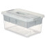 Фото #4 товара Универсальная коробка Серый Прозрачный Пластик 9 L 35,5 x 17 x 23,5 cm (6 штук)