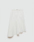 Фото #2 товара Women's Asymmetrical Denim Skirt
