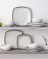 Фото #10 товара Colorscapes Layers 12 Piece Square Dinnerware Set