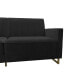 Фото #7 товара Novogratz Skylar Coil Futon Modern Sofa Bed and Couch