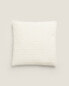 Фото #2 товара Textured cotton cushion cover