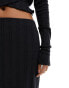 Фото #4 товара Mango tie front co-ord skirt in black