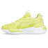 Puma RsZ Neon Lace Up Womens Yellow Sneakers Casual Shoes 38486201