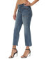 Women's Mid-Rise Cropped Boot-Cut Jeans