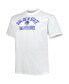 Фото #3 товара Men's Royal, White Golden State Warriors Big and Tall Two-Pack T-shirt Set