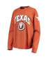 Фото #3 товара Women's Texas Orange Texas Longhorns Edith Long Sleeve T-shirt