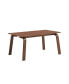 Фото #3 товара Ginny Dining Table, Walnut Finish