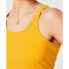 SUPERDRY Vintage Crop Ribbed sleeveless T-shirt