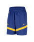 Фото #3 товара Men's Royal Golden State Warriors On-Court Practice Warmup Performance Shorts
