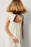 Фото #4 товара Платье из рельефной ткани ZARA