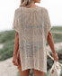 Фото #2 товара Women's Oversized Knit Cover-Up