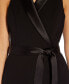 Фото #6 товара Women's Tuxedo Wrap Party Dress