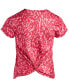 ფოტო #2 პროდუქტის Big Girl Lush Animal-Print T-Shirt, Created for Macy's