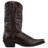 Фото #1 товара Laredo Hawk Embroidered Snip Toe Cowboy Mens Brown Casual Boots 6862