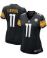 Фото #1 товара Women's Chase Claypool Black Pittsburgh Steelers Player Game Jersey