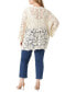 Фото #2 товара Women's Arieth Crocheted-Lace Open-Front Cardigan