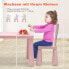Фото #7 товара Детская мебель costway Стол и стулья для детей