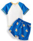ფოტო #2 პროდუქტის Baby The Lion King 3-Pc. Printed Swim T-Shirt, Swim Trunks & Hooded Swim Cover-Up Set