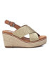 Фото #1 товара Women's Jute Wedge Sandals By Gold