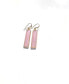 ფოტო #1 პროდუქტის Women's Fully Faceted Bar Bezel Set Drop Earrings with 14K Gold Fill Earwires