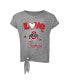 ფოტო #3 პროდუქტის Toddler Boys Heathered Gray, Scarlet Ohio State Buckeyes Forever Love Team T-shirt and Leggings Set