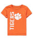 Фото #1 товара Футболка для малышей Outerstuff Clemson Tigers оранжевая, большая и яркая