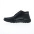 Фото #3 товара Drew Trevino 40206-14 Mens Black Wide Leather Lace Up Chukkas Boots