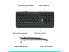 Logitech MK540 ADVANCED Black RF Wireless Keyboard and Mouse Combo (920-008671)