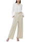 Фото #1 товара Women's Everly Belted Suiting Trousers