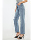 Фото #3 товара Women's High Rise Distressed 90s Straight Jeans