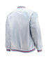 Men's White Big and Tall 1997 NBA All-Star Game Hardwood Classics Satin Full-Snap Jacket