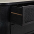 Chest of drawers Alexandra House Living Black MDF Wood 35 x 81 x 80 cm