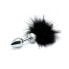 Фото #1 товара Butt plug Smal with black feather