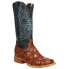 Фото #2 товара Tin Haul Wish Upon A Star Square Toe Cowboy Womens Blue, Brown Casual Boots 14-