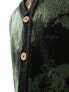 Фото #3 товара Denim Project knitted camo cardigan in green