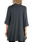 ფოტო #3 პროდუქტის Open Front Elbow Length Sleeve Maternity Cardigan